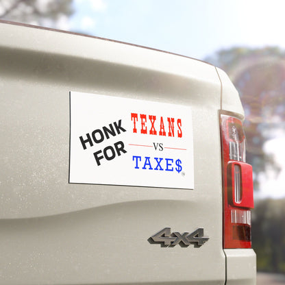 Honk for Texans VS Taxes