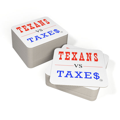 Texans vs Taxes Coasters