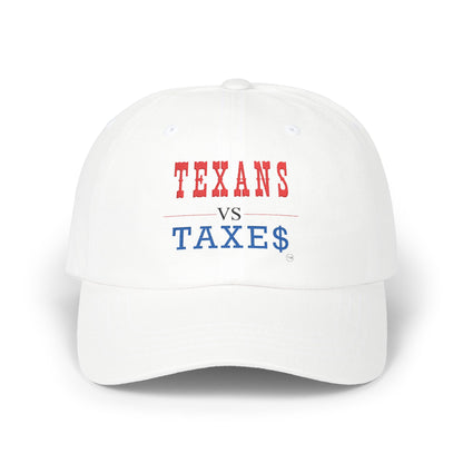 Stylish Dad Cap - Texans vs Taxes Casual Wear, Gift for Fathers, Summer Accessory, Trendy Headwear, Outdoor Hat