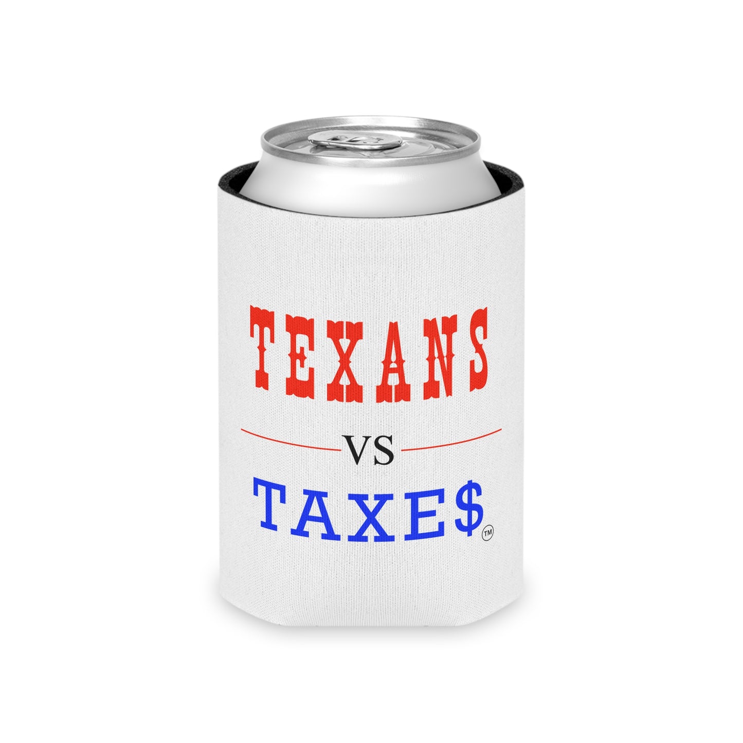 Texans Vs Taxes • Property Tax Reform Neoprene Can Cooler
